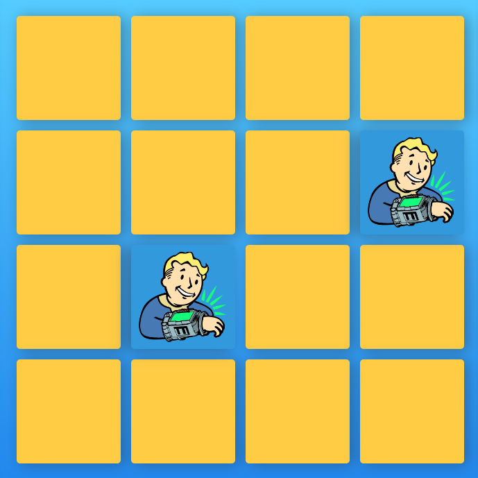 Memory Game FallOut Edition